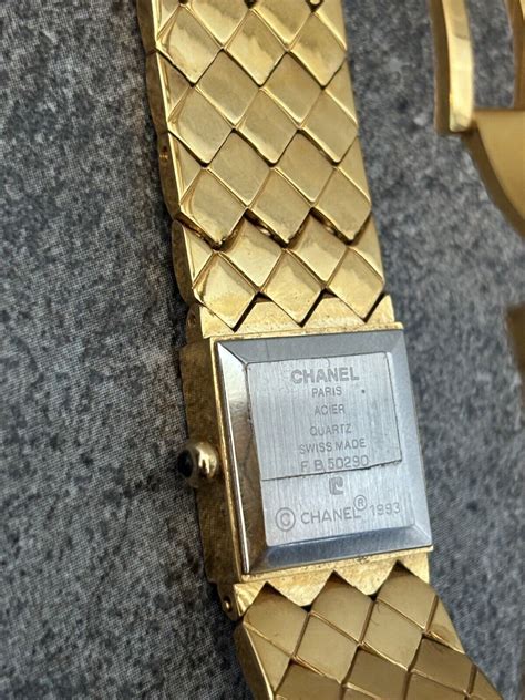 Vintage 1993 Chanel Acier Ladies Swiss Made Wristwatch